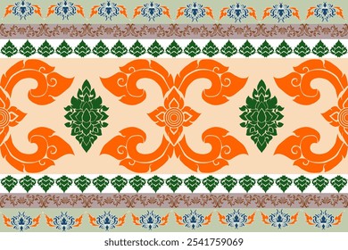 padrão sem costura ornamento ameríndio. Ehinic estilo decoração sudoeste. Padrão sem emenda do vetor de ornamento geométrico boho. Cobertor mexicano, tapete mulher ilustração Navaho vetor tribal 