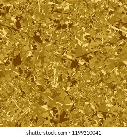 Seamless pattern - native gold. Camouflage. - Shutterstock ID 1199210041