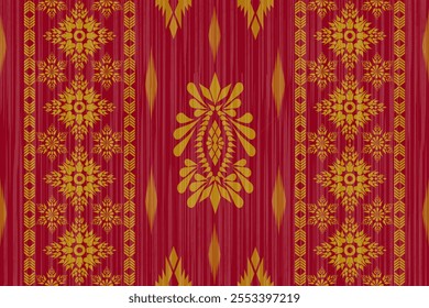 seamless pattern. Native ornament. Ethnic  decor style. It Boho geometric ornament. Vector seamless pattern. Mexican blanket, rug. Woven carpet