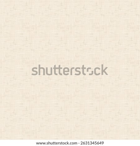 Seamless pattern of natural linen fabric texture