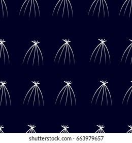 Seamless pattern nature simple ornament