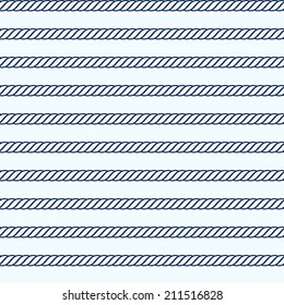 Seamless pattern with nautical elements. Vector illustration