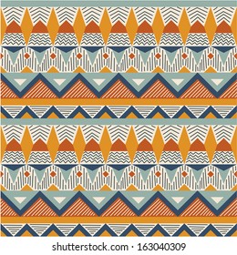 Seamless pattern in navajo style 1