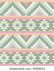 Seamless pattern in navajo style 2