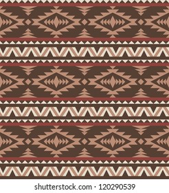 Seamless pattern in navajo style