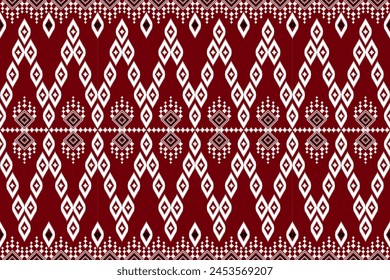 Patrón sin fisuras de la tribu Navajo. Abstractas del grupo étnico del suroeste. Para alfombras, tela, ropa, alfombras, Ilustraciones vectoriales de estilo boho, bordado, sin costuras y Fondo de pantalla.