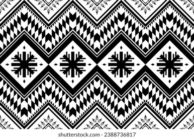 Seamless pattern, Navajo tribe. Native American ornaments, Southwestern national decorating style, Mexican blankets, rugs, sarongs, dresses, curtains, pillows and shawls. White background.