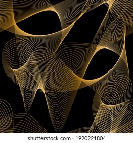seamless pattern with neon lines