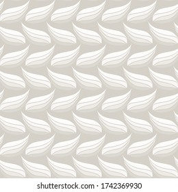 
Seamless pattern. Neutral cream stripe background. Elegant minimal off white beige linen texture. Stylish line all over print.