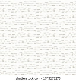 
Seamless pattern. Neutral cream stripe background. Elegant minimal off white beige linen texture. Stylish line all over print.