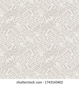 
Seamless pattern. Neutral cream tonal camo background. Elegant minimal off white beige linen texture. Stylish camouflage all over print