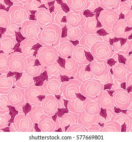 Seamless pattern with neutral flowers watercolor. Gentle colors. Female pattern. Handmade.