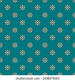 Seamless pattern. New variations of Indonesian classical batik. Truntum motif. Suitable for printing or wallpaper.
