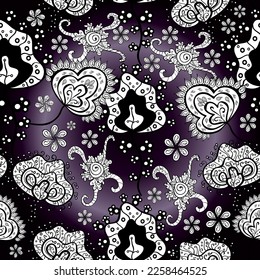 patrón inmaculado con flores agradables de colores agradables, acuarela floral, baldosa para papel de pared, tarjeta o tela. vector 