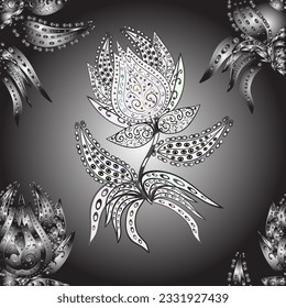 patrón inmaculado con flores agradables de colores agradables, acuarela floral, baldosa para papel de pared, tarjeta o tela. vector 