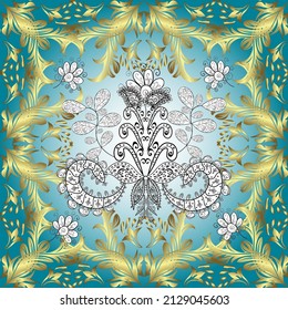 Seamless pattern nice super abstract and cute interesting picture. Vector.