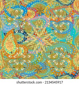 Seamless pattern nice super abstract and cute interesting picture. Vector.