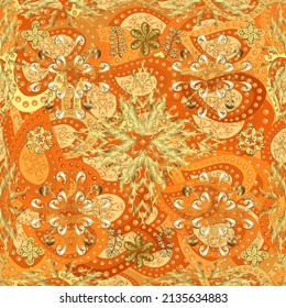 Seamless pattern nice super abstract and cute interesting picture. Vector.