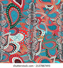 Seamless pattern nice super abstract and cute interesting picture. Vector.