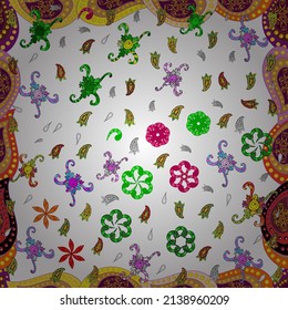 Seamless pattern nice super abstract and cute interesting picture. Vector.