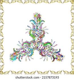 Seamless pattern nice super abstract and cute interesting picture. Vector.