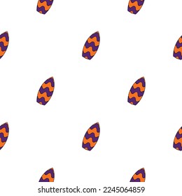a seamless pattern with no background. Create it more on your own. surfboard summer time