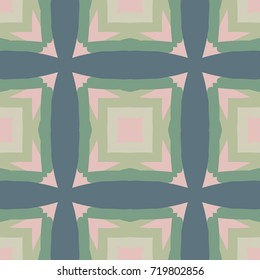 Seamless pattern. Non-standard checkered pattern.