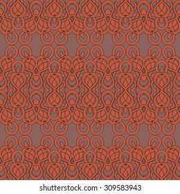 Seamless pattern, northern celtic style, ready to use - just drag and drop to your swatch panel.