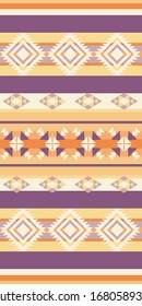 Seamless pattern of north-thai/american design style. geometric pattern repeating  for fabric design printed. Traditional japanese/thai/ameican pattern design.
