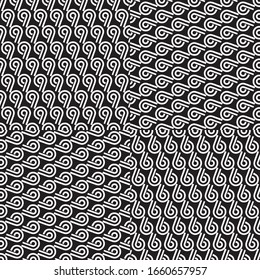 seamless pattern with number 9