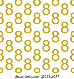 seamless pattern with the numbers