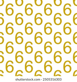 seamless pattern with the numbers