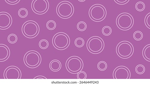 Seamless pattern of numbers and symbols with blue water drop effect