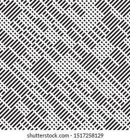 Seamless pattern with oblique black bands.