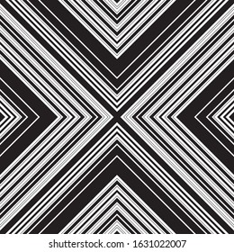seamless pattern with oblique black bands.