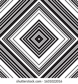 seamless pattern with oblique black bands.