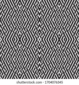 Seamless pattern with oblique black bands