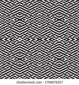 Seamless pattern with oblique black bands