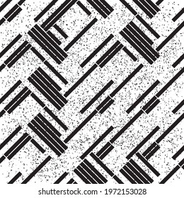 Seamless pattern with oblique black bands. Seamless vector illustration eps 10.