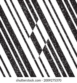 Seamless pattern with oblique black bands . Seamless vector illustration eps 10.