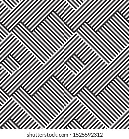 Seamless pattern with oblique black lines.