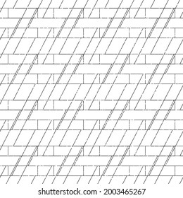Seamless pattern with oblique black lines. Seamless vector illustration eps 10.