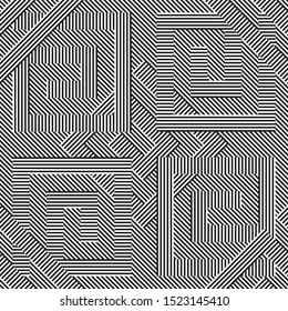 Seamless pattern with oblique black segments.