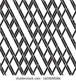 Seamless pattern with oblique black segments