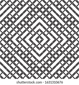 Seamless pattern with oblique black segments.
