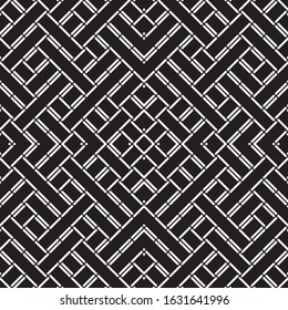 Seamless pattern with oblique black segments.