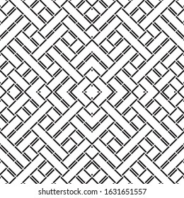 Seamless pattern with oblique black segments.