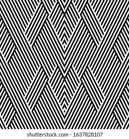 Seamless pattern with oblique black segments.
