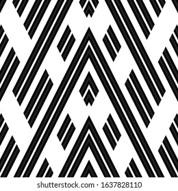 Seamless pattern with oblique black segments.