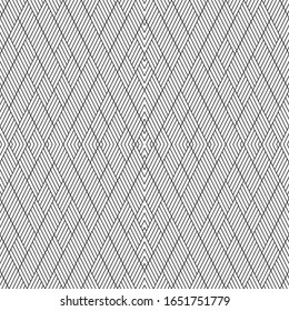 Seamless pattern with oblique black segments